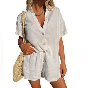 Show Me Your Me Parker Button Down NWOT Size L